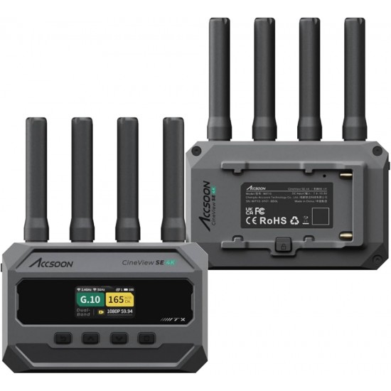 Accsoon CineView SE 4K SDI/HDMI Wireless Video Transmission System Accsoon CineView SE 4K SDI/HDMI Wireless Video Transmission System
