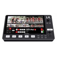 FeelWorld L4 HDMI Livestream Switcher with 10.1" LCD Monitor FeelWorld L4 HDMI Livestream Switcher with 10.1" LCD Monitor