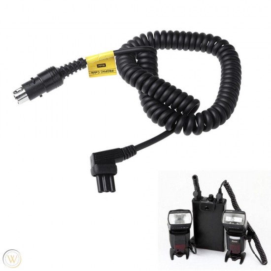 Godox NX Power Cable for Nikon Speedlites and PB820/PB960/PB820S Flash Power Packs