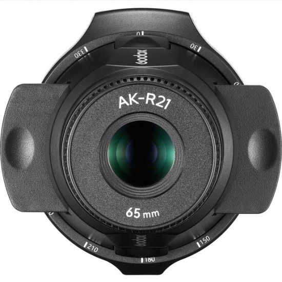 Godox AK-R21 Projection Attachment Kit for Round-Head Flashes