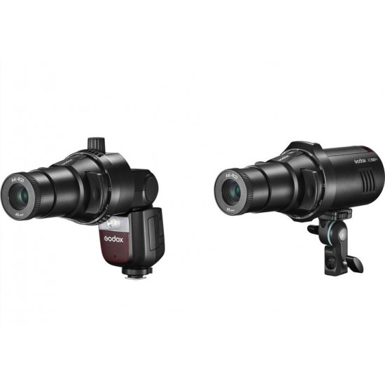 Godox AK-R21 Projection Attachment Kit for Round-Head Flashes