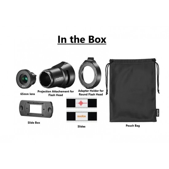 Godox AK-R21 Projection Attachment Kit for Round-Head Flashes