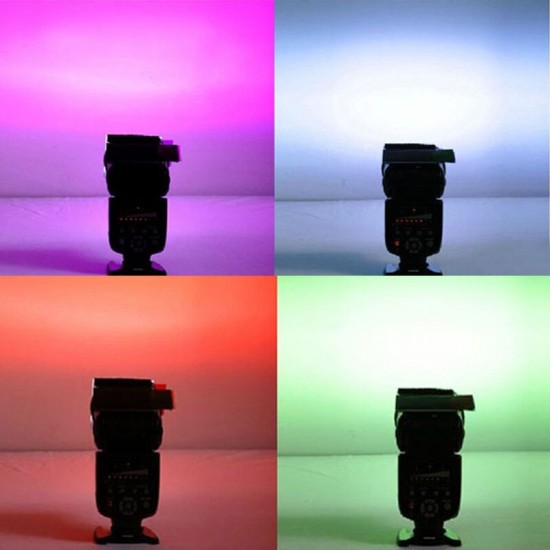 Godox 12 Color Gel Flash Filter Set with Fastener