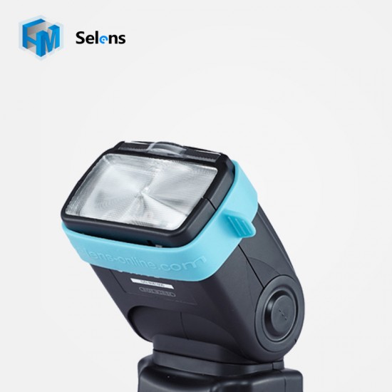 Selens Blue Rubber Gel Band for FLash