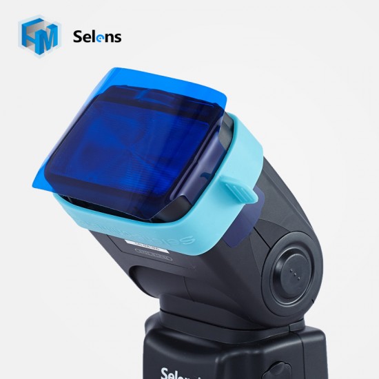 Selens Blue Rubber Gel Band for FLash