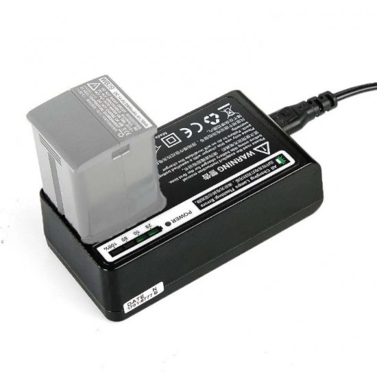 Godox Charger and Cable for AD200, AD200Pro, AD300Pro Flash Battery