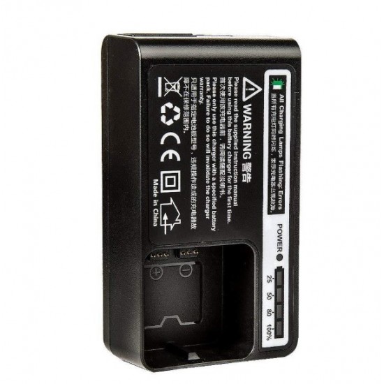 Godox Charger and Cable for AD200, AD200Pro, AD300Pro Flash Battery