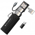 Lettore di schede USB di tipo C USB3.1 Tipo-C OTG Adattatore Supporto Lettore di schede USB di tipo C USB3.1 Tipo-C OTG Adattatore Supporto