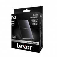 Lexar 2TB SL500 USB 3.2 Gen 2x2 Portable SSD (2000 MB/s)