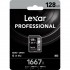 Lexar 128GB Professional 1667x UHS-II SDXC Memory Card