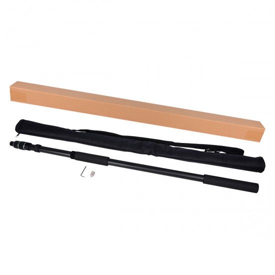 Yelangu 2.5m aluminum alloy microphone boom pole with carrying bag
