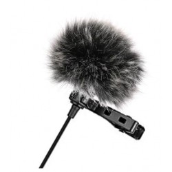 Lavalier Mic Wind Muff for 1.5m Lav Mic (10mm dead cat)