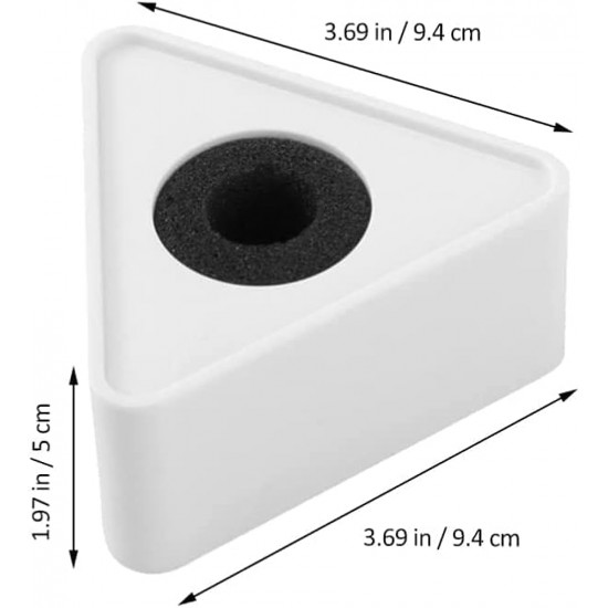 Microphone Micflag Traingle White