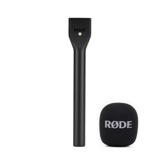 RODE Interview GO Handheld Mic Adapter for Wireless Transmitter (Black)