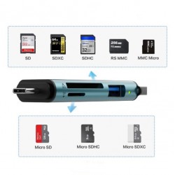 ONTEN USB-A & USB-C 3.0 SD/TF Card Reader Hub ONTEN USB-A & USB-C 3.0 SD/TF Card Reader Hub