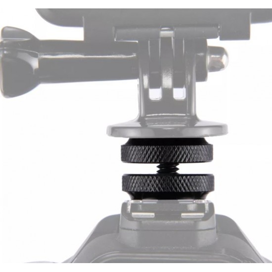 Coldshoe to 1/4 inch Mount Adapter with Double Locking Nuts