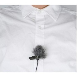 BOYA BY-B05 Fur Windshield for Lavalier Mic, 3 Pack, Gray BOYA BY-B05 Fur Windshield for Lavalier Mic, 3 Pack, Gray