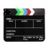 Black and White Acrylic Slate ClapperBoard 