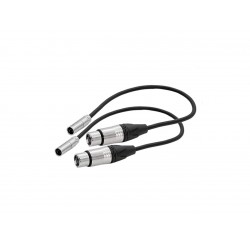 Mini XLR male to XLR female audio cable for blackmagic pocket 4k/6k camera Mini XLR male to XLR female audio cable for blackmagic pocket 4k/6k camera