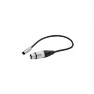 Mini XLR male to XLR female audio cable for blackmagic pocket 4k/6k camera Mini XLR male to XLR female audio cable for blackmagic pocket 4k/6k camera