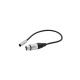 Mini XLR male to XLR female audio cable for blackmagic pocket 4k/6k camera