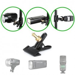 Heavy Duty Metal Camera Clip Clamp Grip with Spigot/Ball Head Heavy Duty Metal Camera Clip Clamp Grip with Spigot/Ball Head