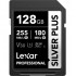 Lexar 128GB Professional SILVER PLUS UHS-I SDXC Memory Card (255MB/s)