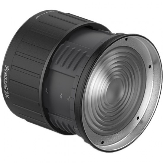 Aputure Fresnel 2X Lens Mount Attachment for Aputure LED Lights and other Bowen-S Mount Continuous Lights