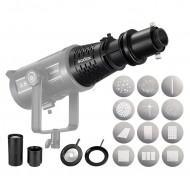 Godox Projection Pro Kit For LED Light with Bowens Adapter plus Lenses Godox Projection Pro Kit For LED Light with Bowens Adapter plus Lenses