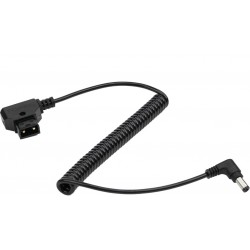 Toprig D-Tap to DC Coiled cable (120cm)