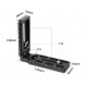 Universal Camera L Bracket with Quick Release Plate