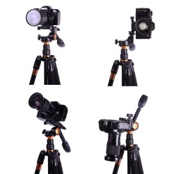 QZSD Q08 Videography Tripod Pan and Tilt Head with Quick Release Plate and Rocker Arm QZSD Q08 Videography Tripod Pan and Tilt Head with Quick Release Plate and Rocker Arm