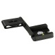 Z-Folding Pan Tilt Universal Tripod Head Bracket with Quick Release Plate