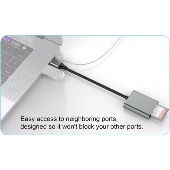 USB 3.1 Type-C 2-in-1 Card Reader