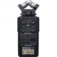 Zoom H6 6-Track/6-Input Portable Handy Recorder with Single Mic Capsule - Black Zoom H6 6-Track/6-Input Portable Handy Recorder with Single Mic Capsule - Black