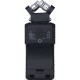 Zoom H6 6-Track/6-Input Portable Handy Recorder with Single Mic Capsule - Black