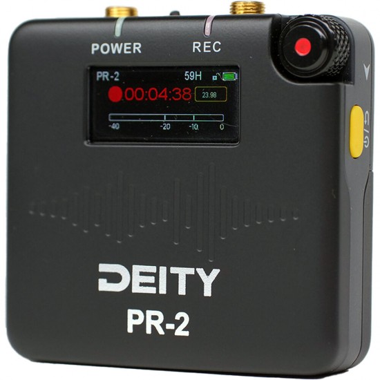 Deity Microphones PR-2 32-Bit Float Pocket Audio Recorder with Lavalier Mic Deity Microphones PR-2 32-Bit Float Pocket Audio Recorder with Lavalier Mic