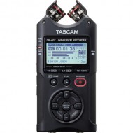 Tascam DR-40X 4-Channel / 4-Track Portable Audio Recorder and USB Interface with Adjustable Mic Tascam DR-40X 4-Channel / 4-Track Portable Audio Recorder and USB Interface with Adjustable Mic