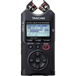 Tascam DR-40X 4-Channel / 4-Track Portable Audio Recorder and USB Interface with Adjustable Mic Tascam DR-40X 4-Channel / 4-Track Portable Audio Recorder and USB Interface with Adjustable Mic