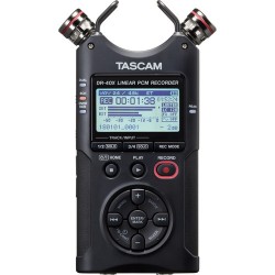 Tascam DR-40X 4-Channel / 4-Track Portable Audio Recorder and USB Interface with Adjustable Mic Tascam DR-40X 4-Channel / 4-Track Portable Audio Recorder and USB Interface with Adjustable Mic