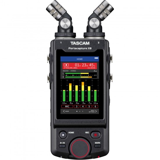 TASCAM Portacapture X8 6-input / 8-Channel Multitrack Field Recorder