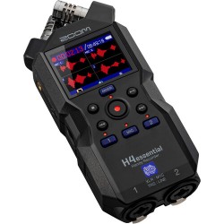 Zoom H4Essential 4-Track 32-Bit Float Portable Audio Recorder Zoom H4Essential 4-Track 32-Bit Float Portable Audio Recorder