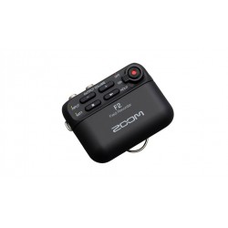 Zoom F2 Small-sized Field Recorder with Lavalier Microphone