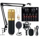 BM800 Professional Condenser Microphone with V8 Sound Card (Black) BM800 Professional Condenser Microphone with V8 Sound Card (Black)