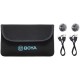 BOYA BY-M1V6 2-PERSON Wireless Microphone System with Lightning Connector for IOS Devices