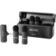 Boya BY-V4 Utracompact 4-Person Wireless Microphone System With 3.5mm TRS Connector for Cameras & Smartphones (2.4 GHZ) Boya BY-V4 Utracompact 4-Person Wireless Microphone System With 3.5mm TRS Connector for Cameras & Smartphones (2.4 GHZ)