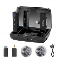 BOYA BOYALINK 2-Person Wireless Microphone System (2.4 GHz) BOYA BOYALINK 2-Person Wireless Microphone System (2.4 GHz)