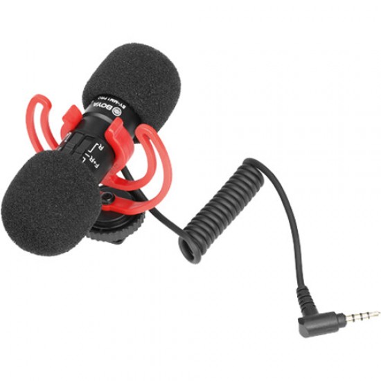 BOYA BY-MM1 PRO Dual-Capsule Shotgun Microphone BOYA BY-MM1 PRO Dual-Capsule Shotgun Microphone
