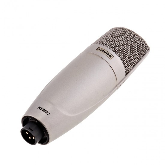 Shure KSM32/SL Large-Diaphragm Cardioid Condenser Microphone (Champagne)