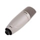 Shure KSM32/SL Large-Diaphragm Cardioid Condenser Microphone (Champagne)